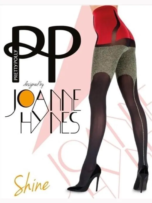 Pretty Polly Panty - Fashion - Optical Illusion - One Size - 36/42 Zwart Multi
