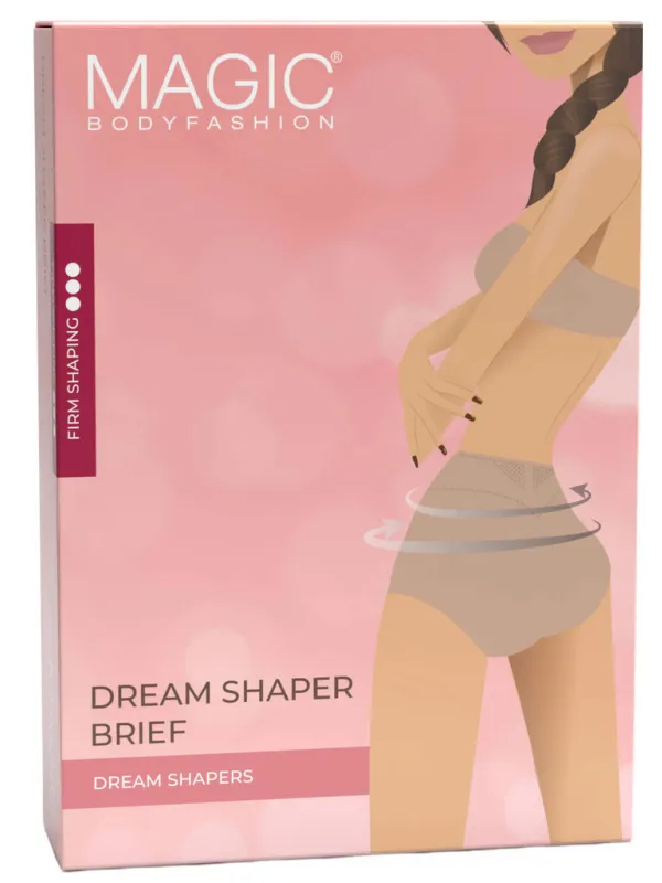 MAGIC Bodyfashion sterk corrigerende maxislip Dream Shaper beige, foto 4