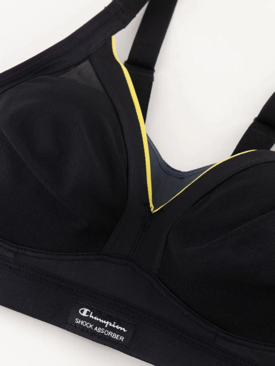 Shock Absorber level 3 sportbh Active Shaped Support zwart, foto 6