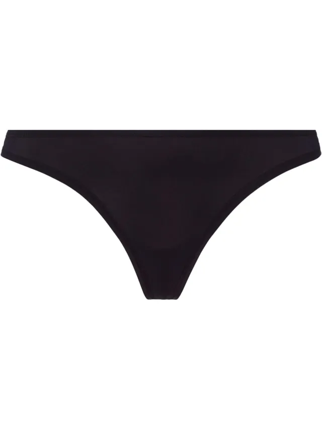 BeeDees Hüftslip Stepy Soft Tai Met smalle tailleband zwart