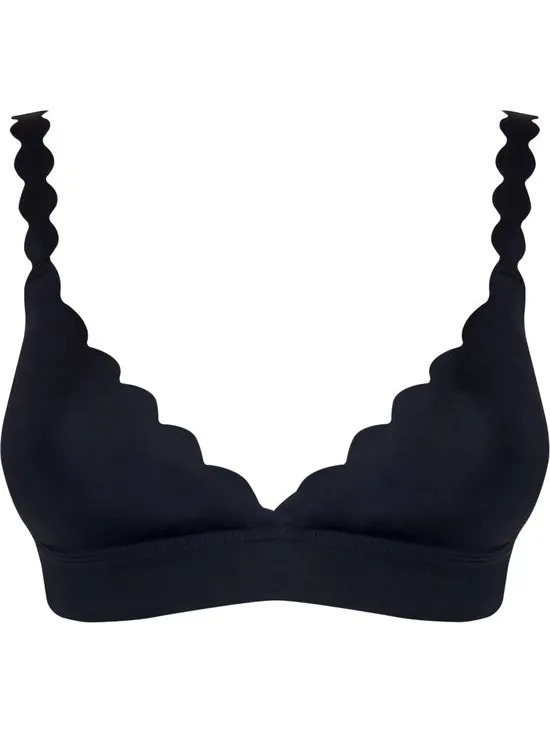 MAGIC Bodyfashion Scallop Bralette Vrouwen Beha Zwart