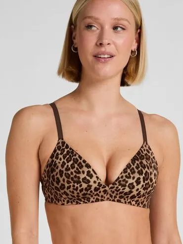 Hunkemöller Voorgevormde bh zonder beugel Mona Bruin