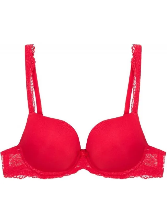 LingaDore DAILY T-Shirt Push up BH Rood
