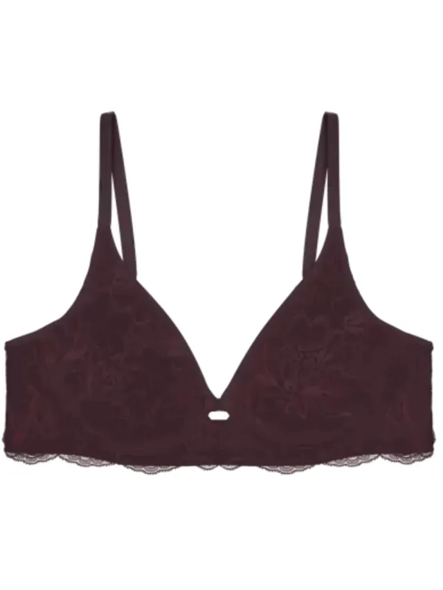 Triumph BH Amourette Charm - T W02 - Kanten bh met beugel - Niet voorgevormd - 90E - Rood