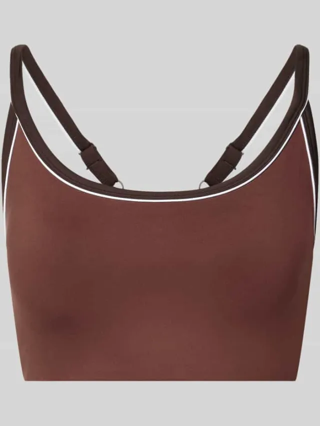 Varley Bustier met verstelbare spaghettibandjes Donkerbruin