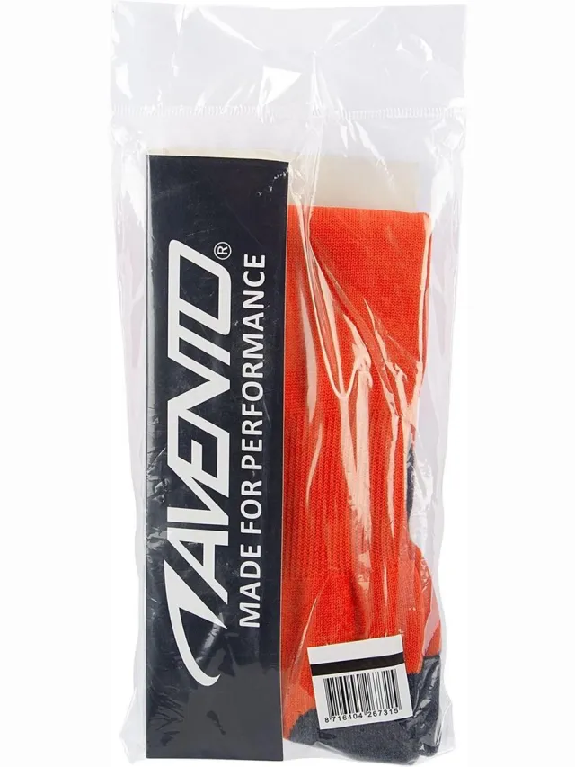 Avento Voetbalsokken - Lang model - Basic - Oranje/Grijs