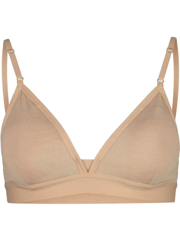 Icebreaker Siren triangel sportbeha beige