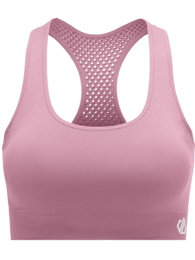 Dare 2b Dames/Dames Dont Sweat It II Sportbeha (Dusky orchidee) Roze