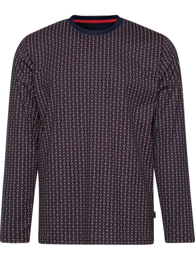 TRIGEMA Classic Fit pyjama marine