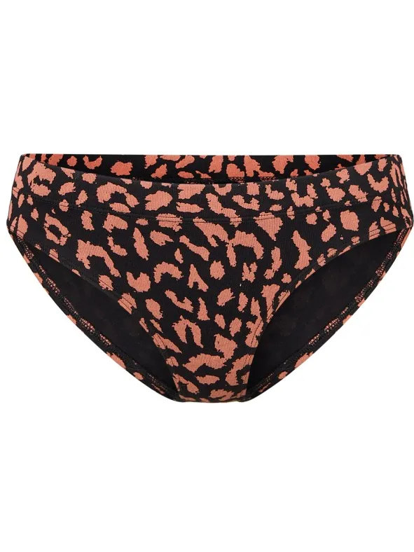 Dedicated Ramsele slip luipaardprint Bruin