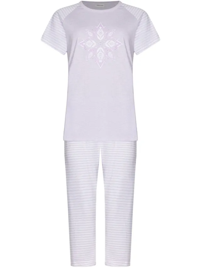 Pastunette Pyjama - Purple Haze - Katoen - Paars