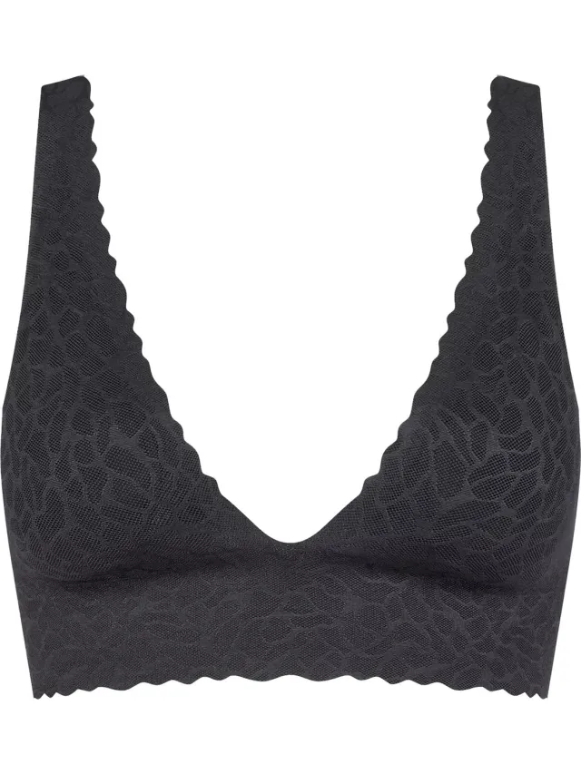 Sloggi Women ZERO Feel Lace 2.0 Top - bralette - zwart