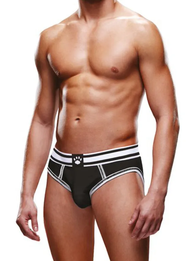 Prowler Open Brief - XS - Zwart/Wit