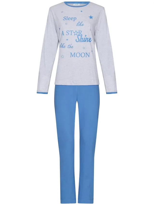 Rebelle MyRebelle - Starry Nights - Pyjama - Katoen/Polyester blauw