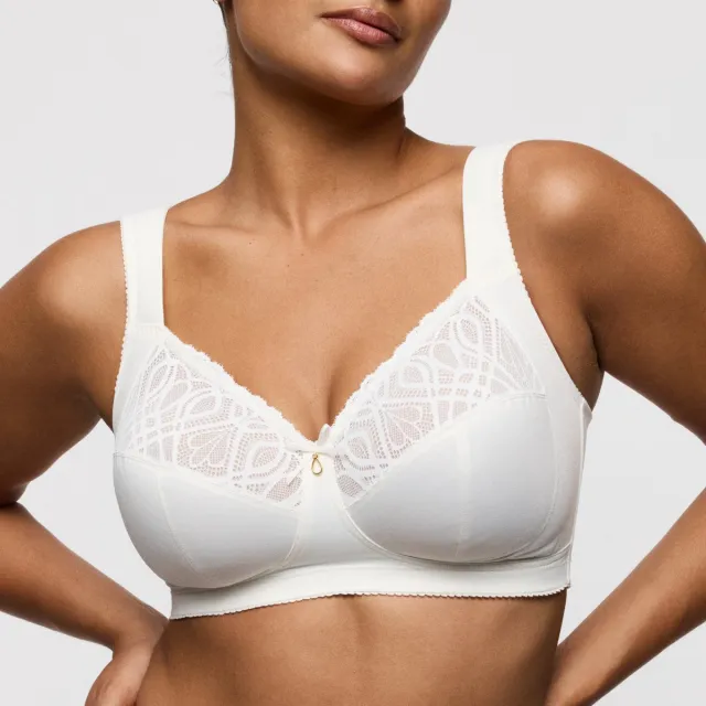 PrimaDonna Salerno Bh zonder Beugel 0163537 Natuur - maat EU 90F / FR