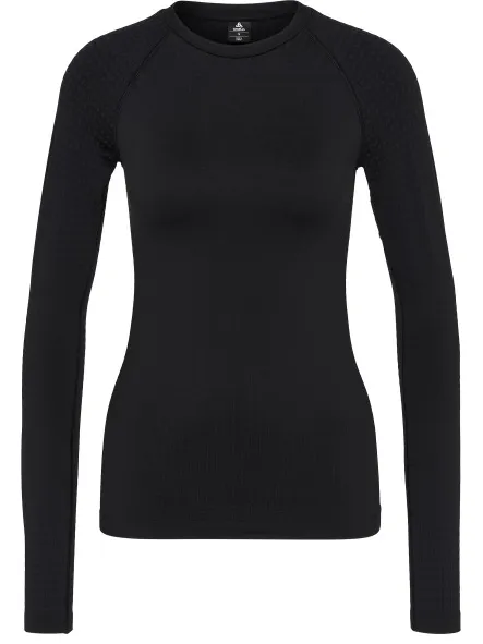 Odlo Performance Warm Bl functioneel shirt lange mouwen zwart