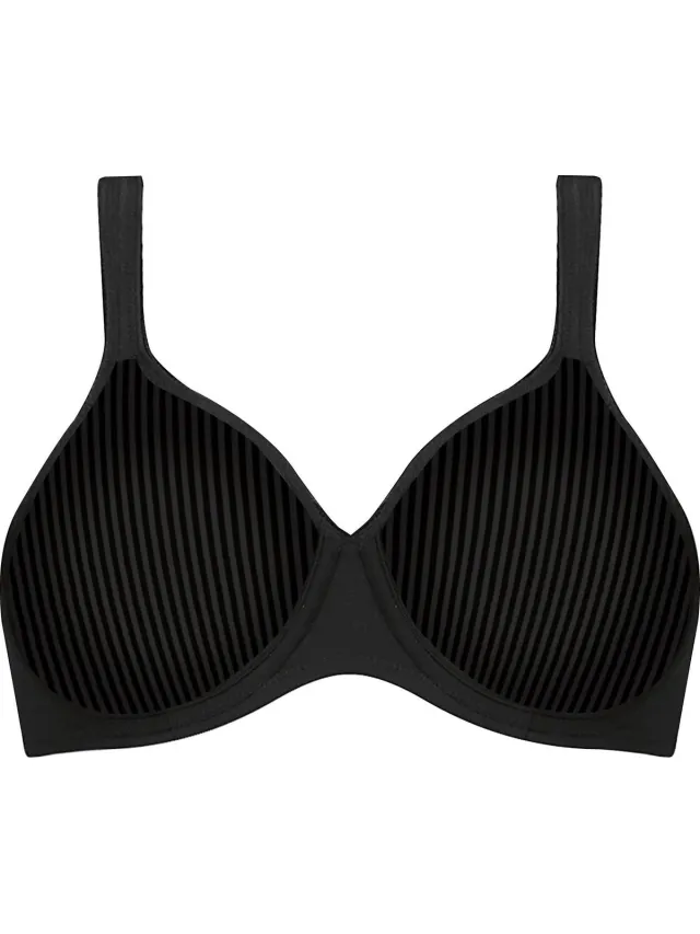 Triumph Modern Soft + Cotton W Beugelbeha - Zwart