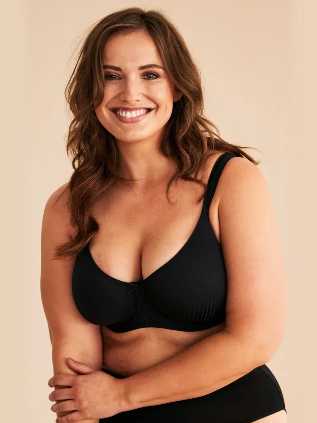 Swegmark Smooth Comfort voorgevormde beugel-bh zwart