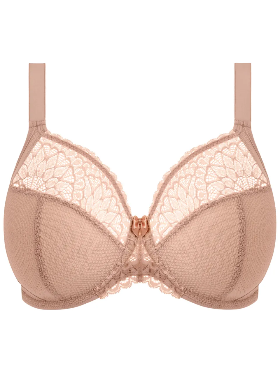 Elomi Tiernie niet-voorgevormde plunge beugel-bh lichtbeige, foto 2