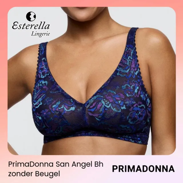 PrimaDonna San Angel Bralette 0163496 Water Blue - maat EU 75G / FR Blauw
