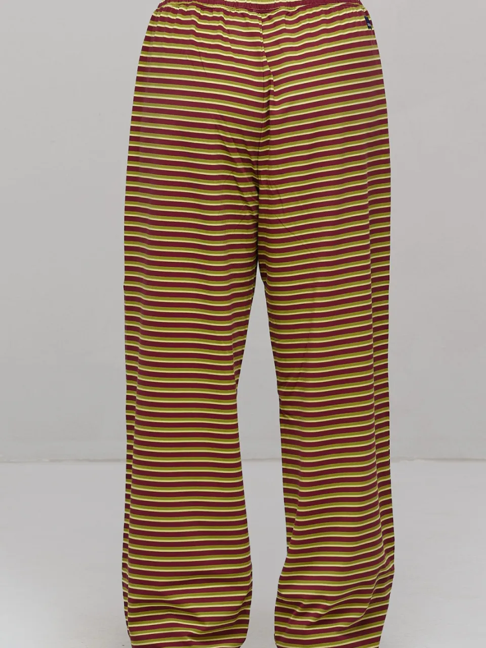 SEAAV dames vegan Broek Sailor Vineyard Stripe donkerrood, foto 2