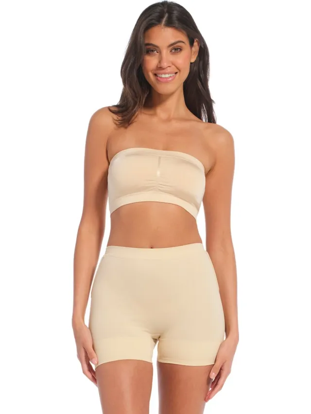 MAGIC Bodyfashion Low Back Short Dames Corrigerend ondergoed - Latte Beige