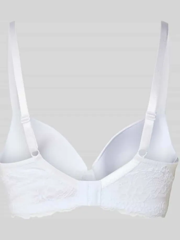 Dorina T-shirt-bh met sierstrik in set van 3 wit, foto 2