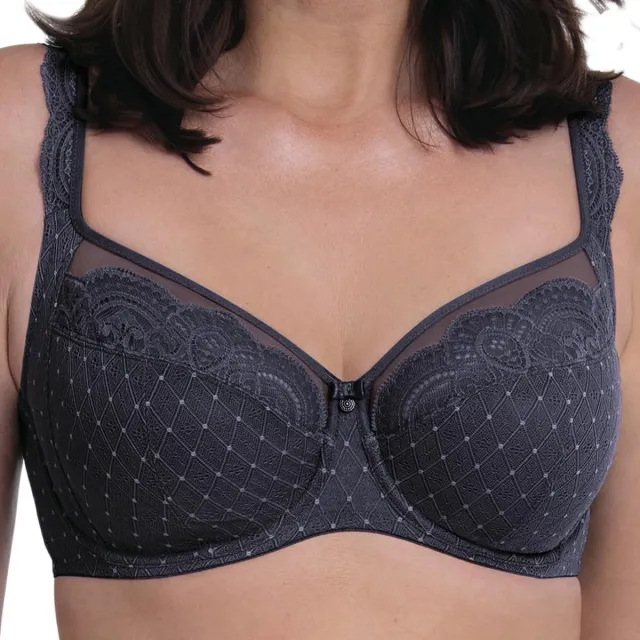 Rosa Faia beugel-bh Selma shadow blue