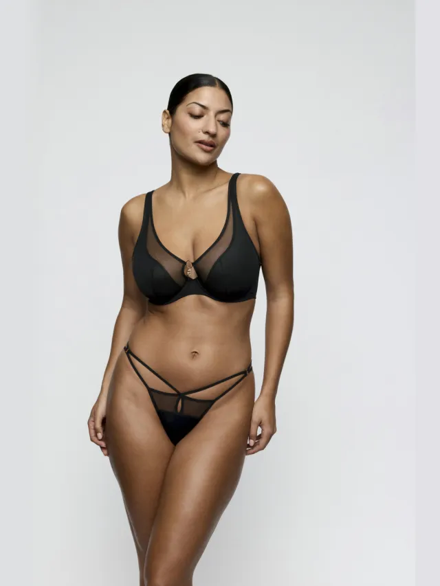 PrimaDonna Twist Sheary plunge beugel-bh zwart