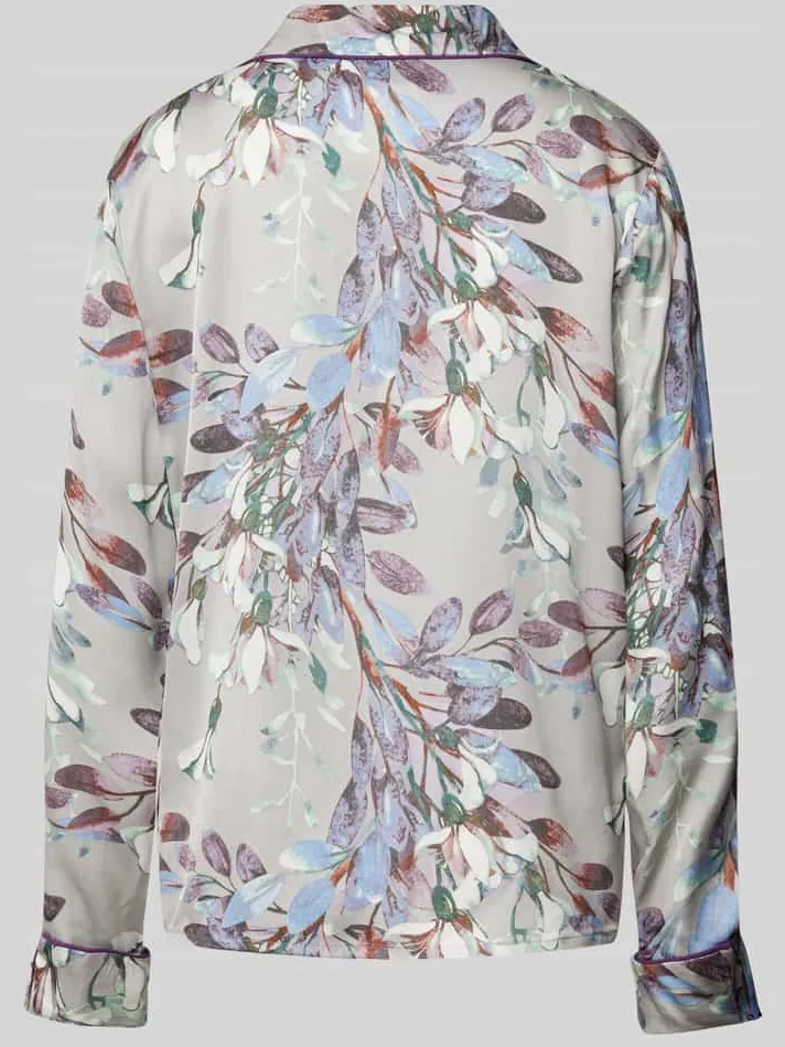 CCDK Copenhagen Pyjamabovendeel met zijzakken, model 'Josephine' lichtgrijs, foto 2