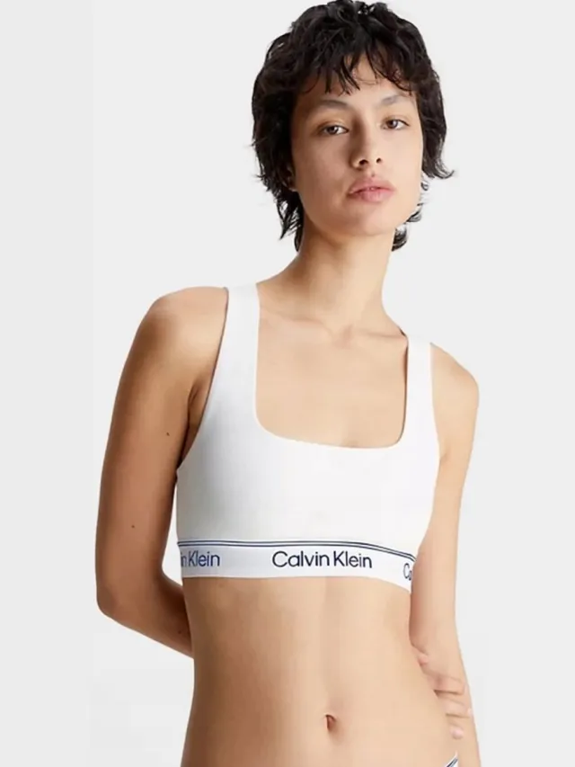 Calvin Klein Dames Beha - Wit - Zacht - Logo