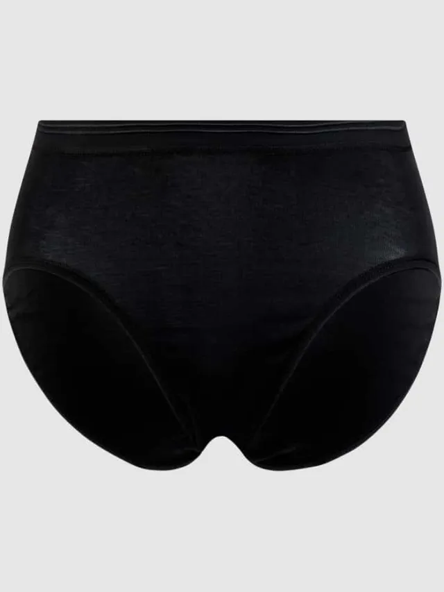 Schiesser Slip met stretch zwart, foto 2