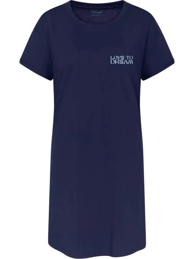 Triumph Nightdresses NDK X Dames Nachthemd - Blauw