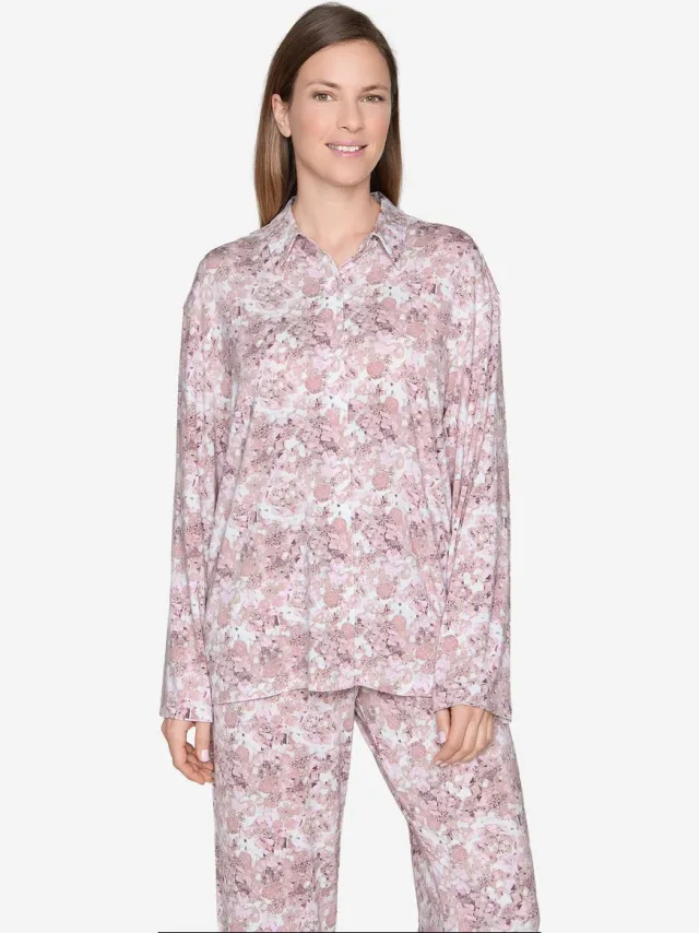 Joop! Nachthemd Loungewear OPEN PURPLE