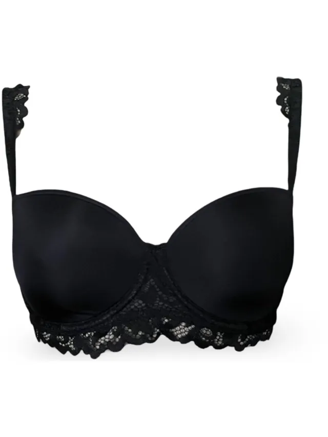 Marie Jo Elis Voorgevormde Balconette Bh 0102509 Zwart - maat EU 70E / FR