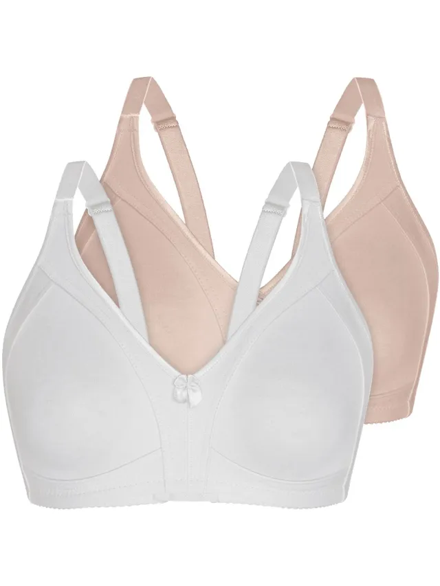 Sassa 2-pack Minimizer soft-bh minimizer weiß-nude