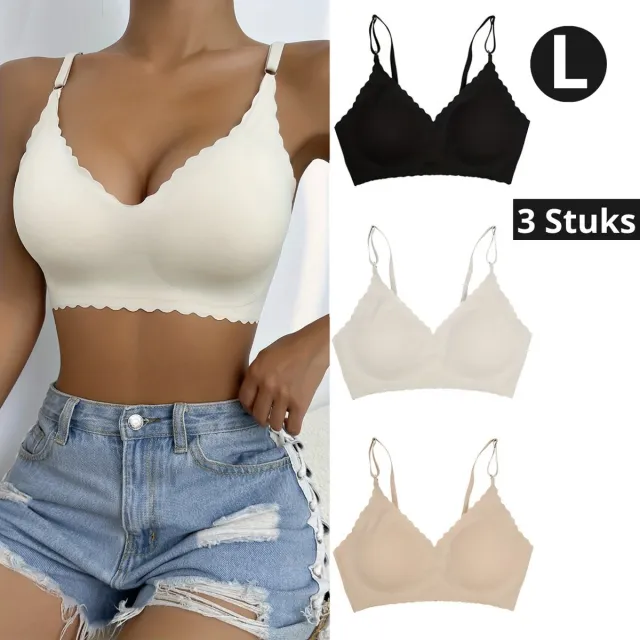 Bovista BH Zonder Beugel - Zonder Bandjes - Push-up Bh's - Comfort Bh - Gemengd Verschillend 2