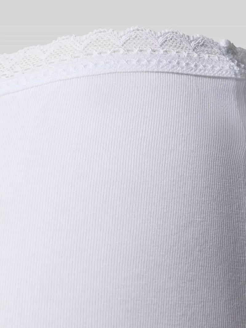 Schiesser Slim fit slip van katoenmix in set van 3 wit, foto 3