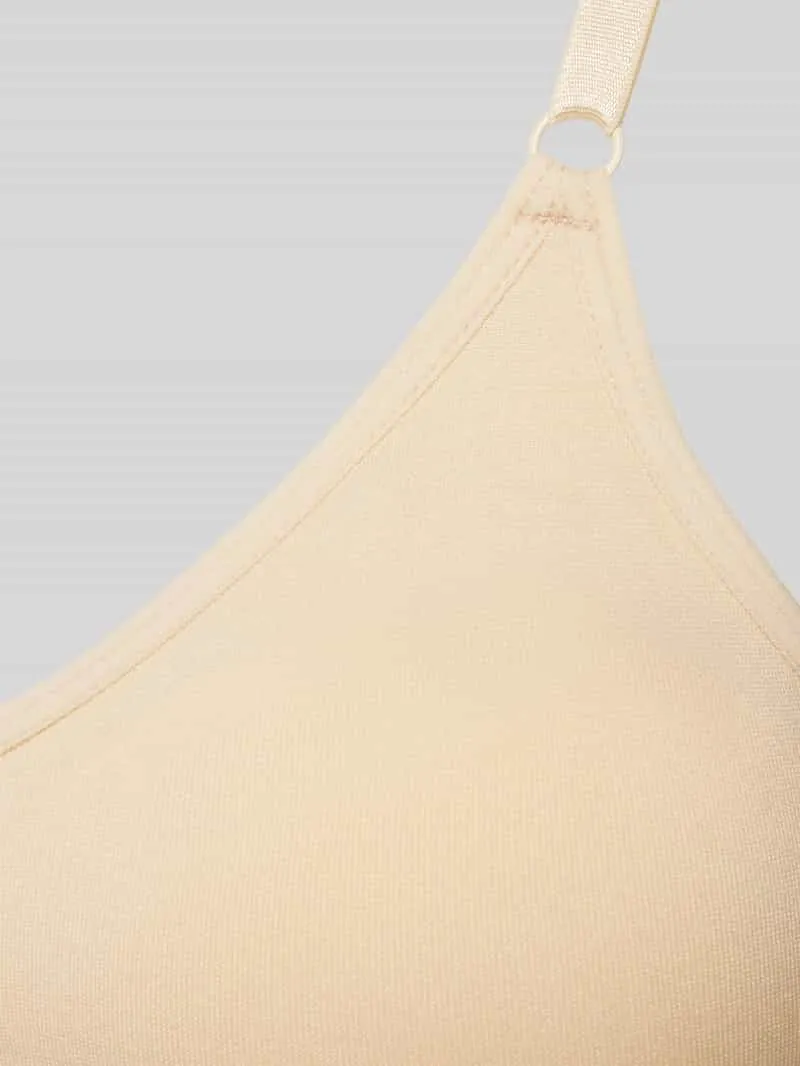 MAGIC Bodyfashion Beha met spaghettibandjes, model 'COMFORT' beige, foto 3