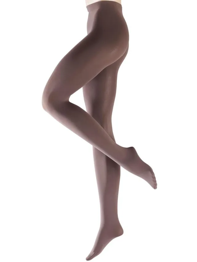 Falke Pure Matt 50 denier Panty 40150 - Volwassenen - XL - Grijs