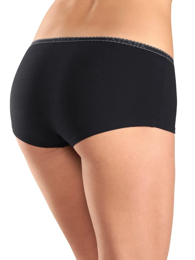 Panty zwart/antraciet