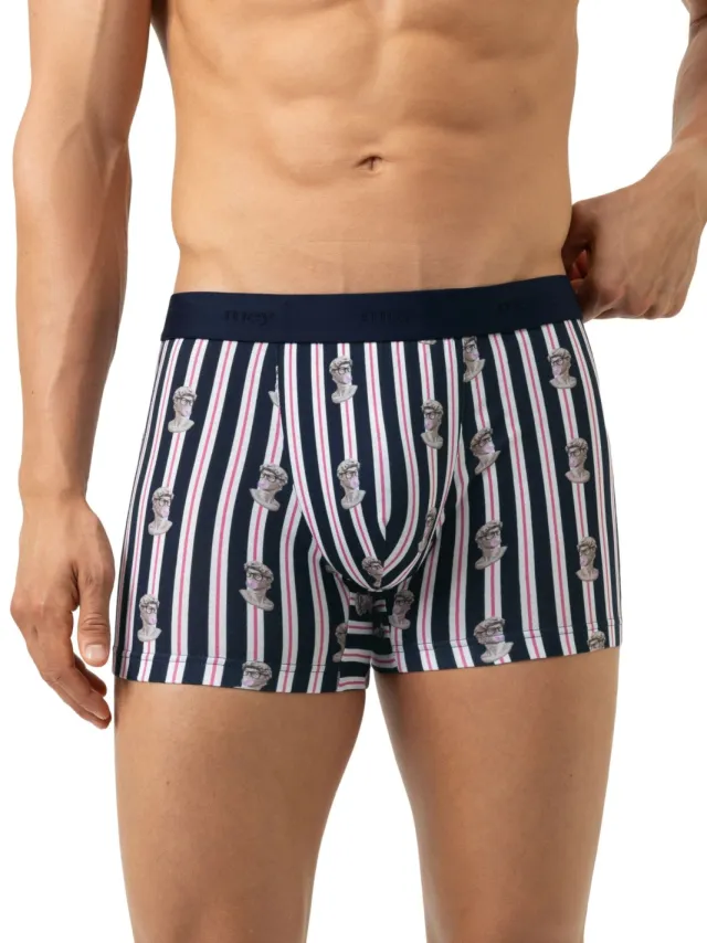 Mey Marble Muse boxershort blauw