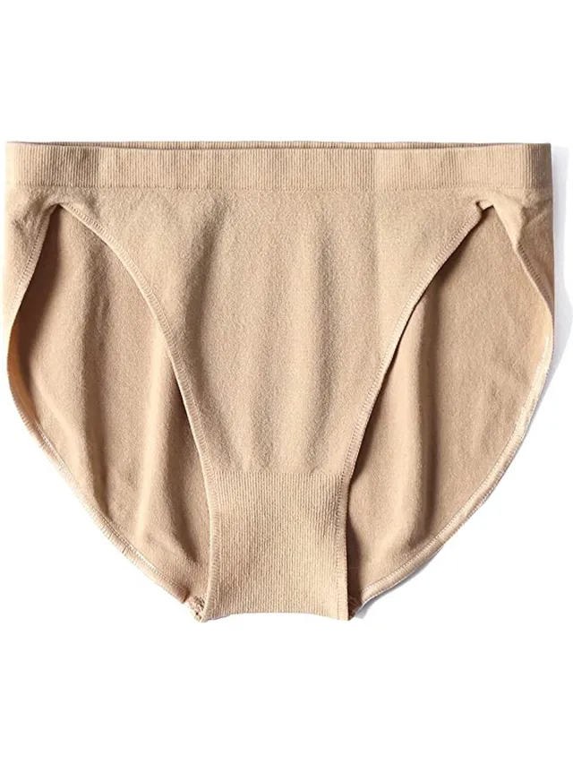 Dancer Dancewear Dans / Ballet onderbroek | Naadloos ondergoed | Onzichtbaar onderbroekje | Beige - Child Huidskleur (beige)