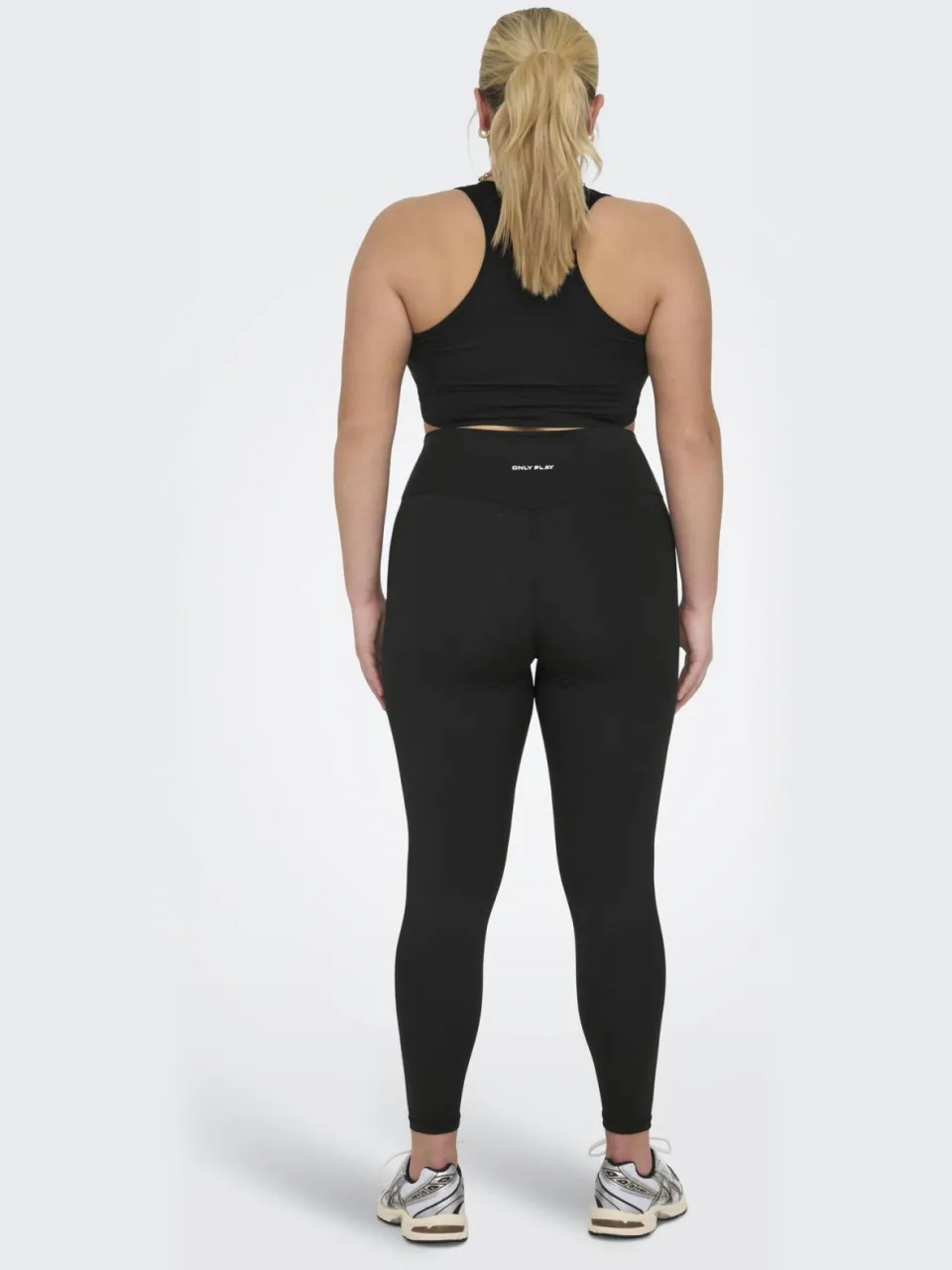 Only Play CURVY Plus-bh medium support ONPDAISY - zwart, foto 5