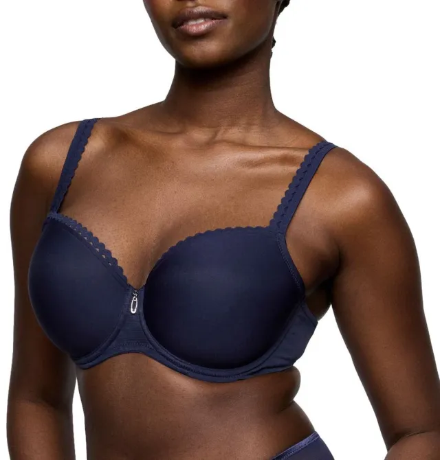PrimaDonna Twist Wowgirl Voorgevormde Balconette Bh 0242602 Evening Blue - maat EU 85G / FR Blauw