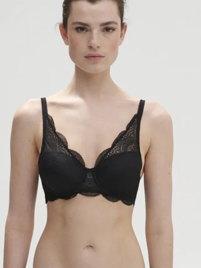 Simone Pérèle Karma Balconette Spacer BH Zwart - Zwart