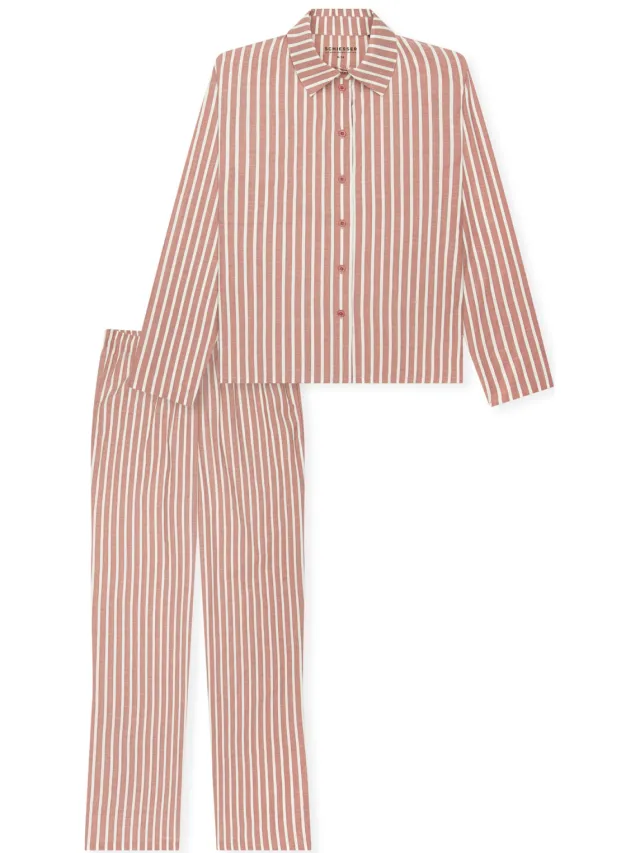 Schiesser Vrouwen Pyjama Selected Premium Oranje