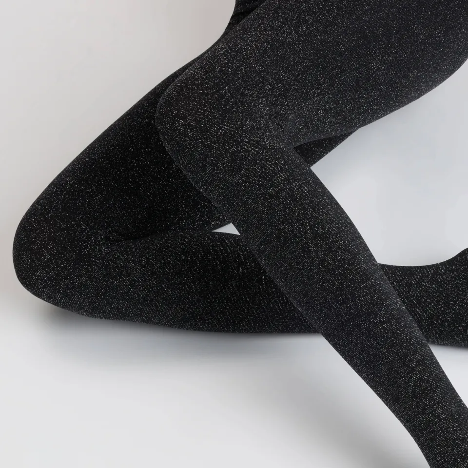 Hudson thermo panty 100 denier Joyful Shine zwart, foto 3