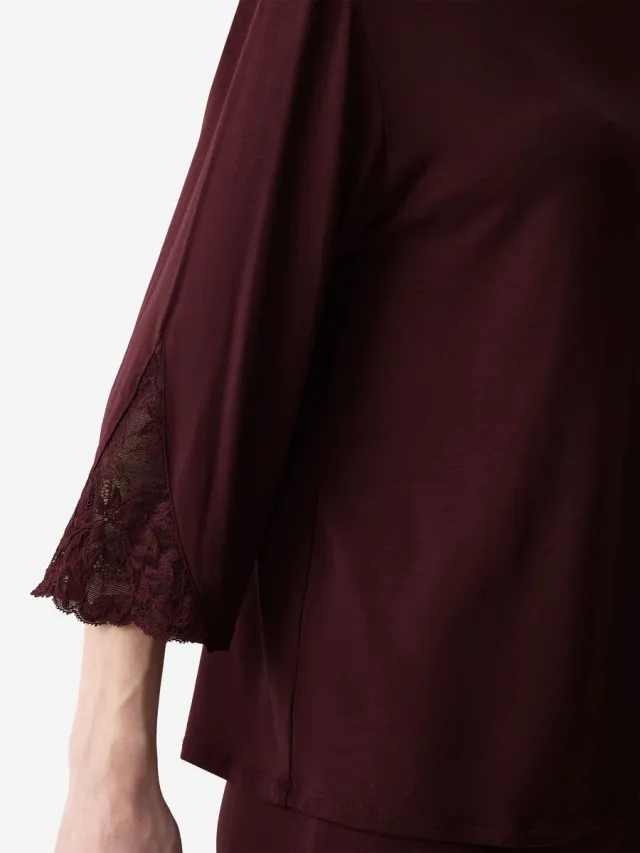 Triumph Pyjama Red Label Amourette CLARET