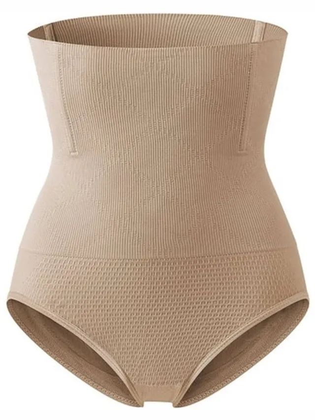 Scoby Shapewear - Corrigerend Ondergoed - High Waist - Hoge Taille - Shapewear Shorts - Beige